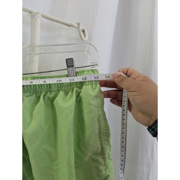 Molokai Surf Co. Swim Trunks Men's Small Lime Green Design 3-Pockets (B01) - Picture 6 of 7